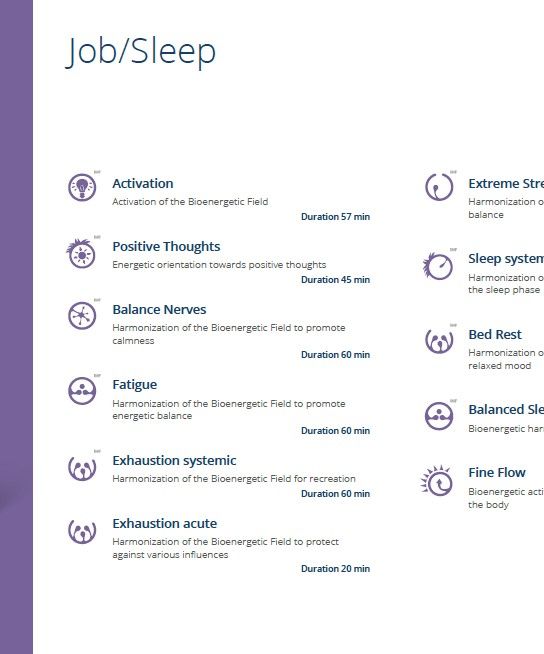  Healy Job og Søvn Program